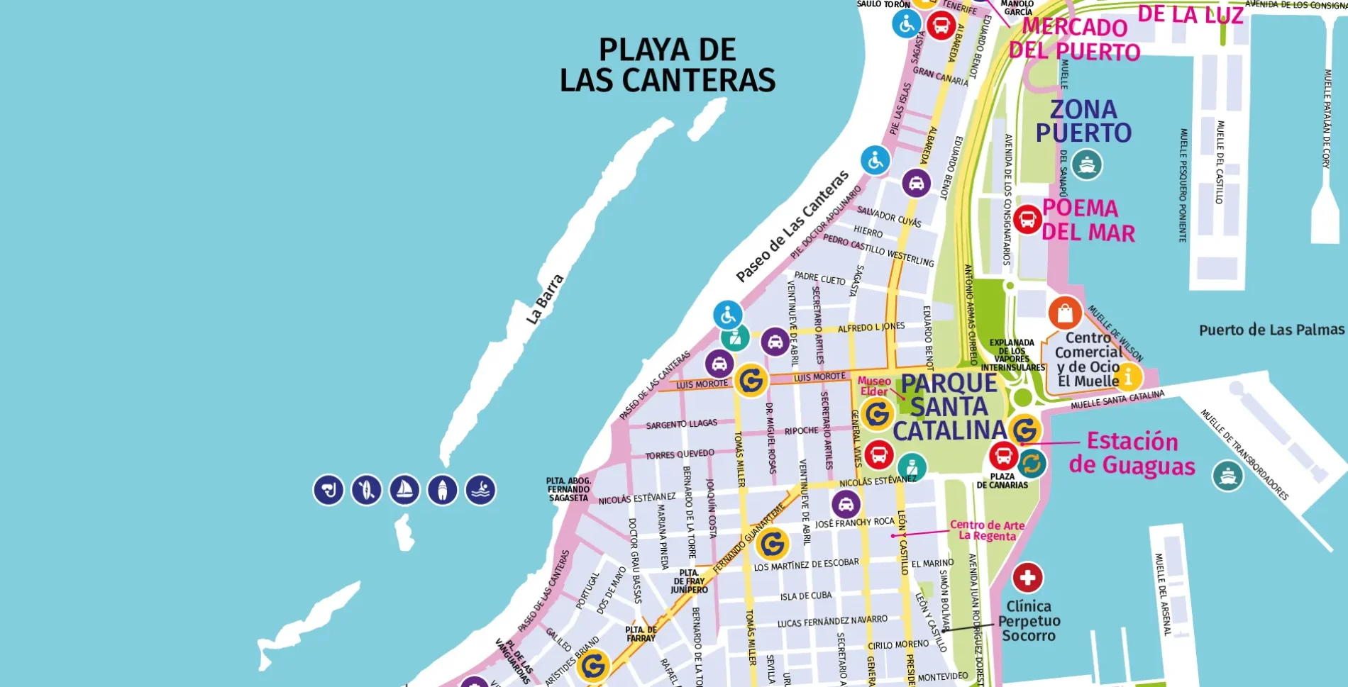 Mapa city sun living copy
